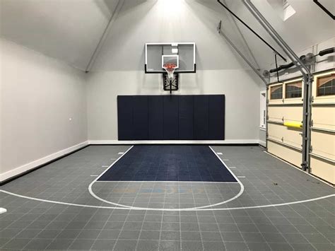 Basketball Court Under Garage
